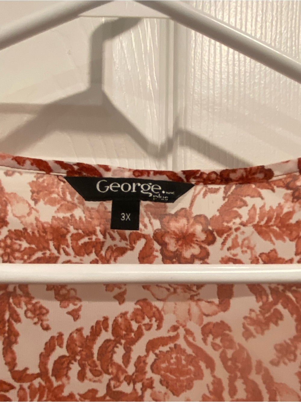George Rust and White Printed Button-Front Tunic - Picture 2 of 3